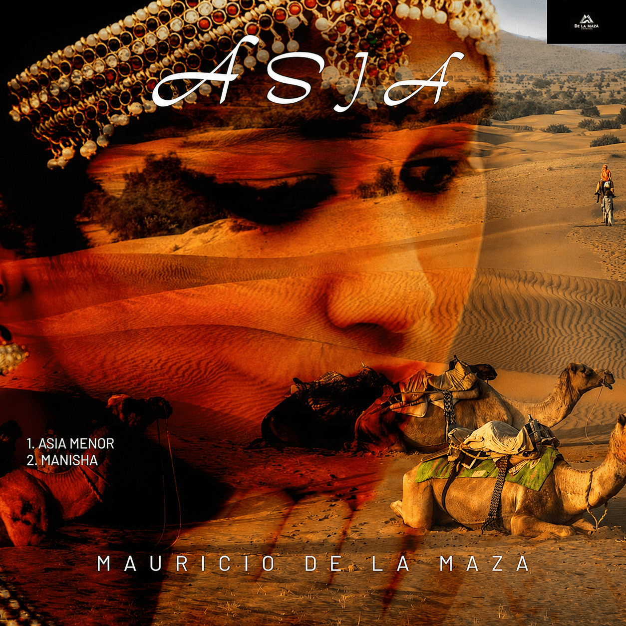 Asia — portada del álbum de Mauricio de la Maza