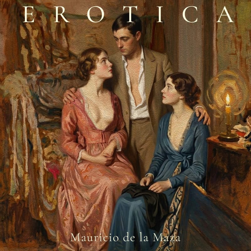 Erótica — portada del álbum de Mauricio de la Maza