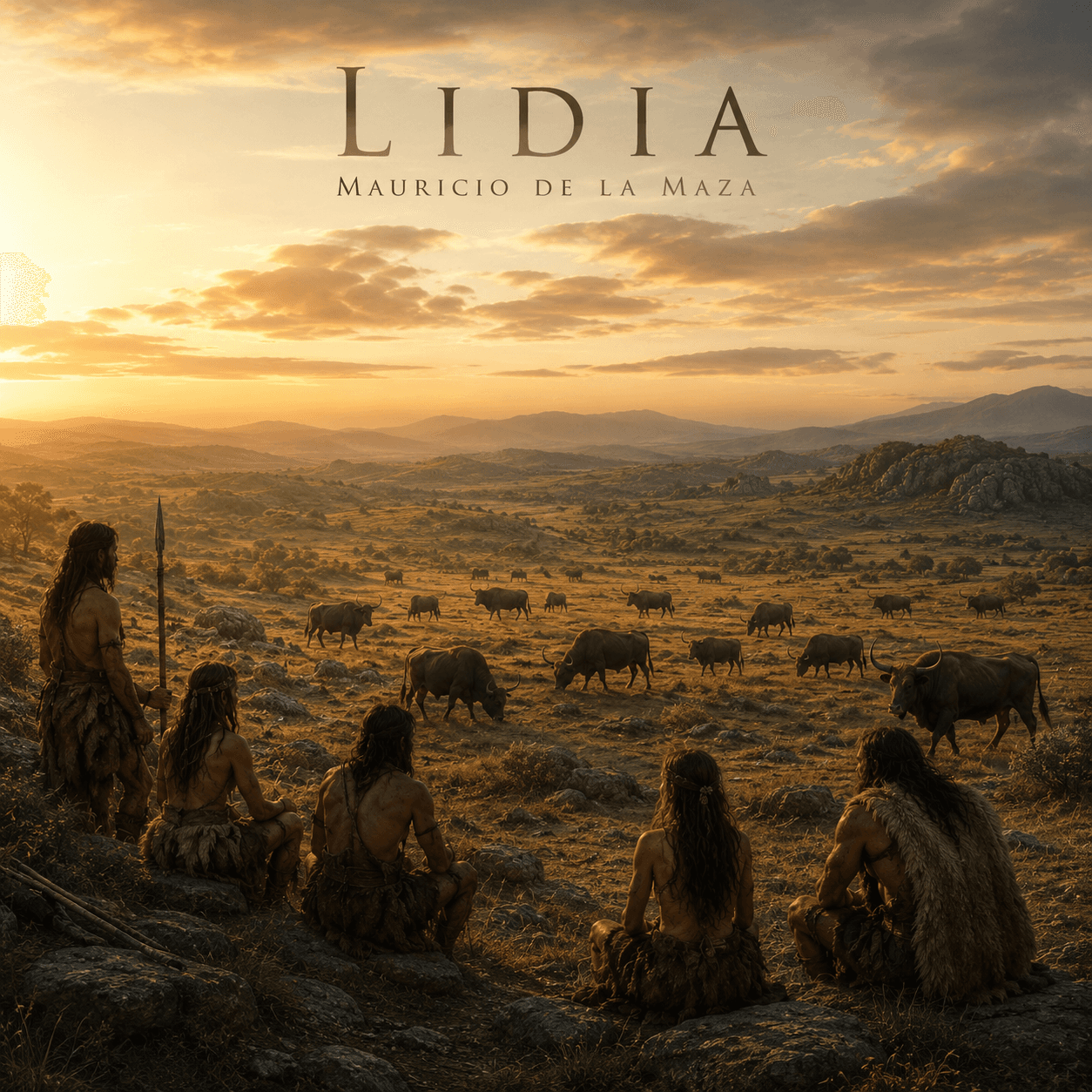 Lidia — portada del álbum de Mauricio de la Maza
