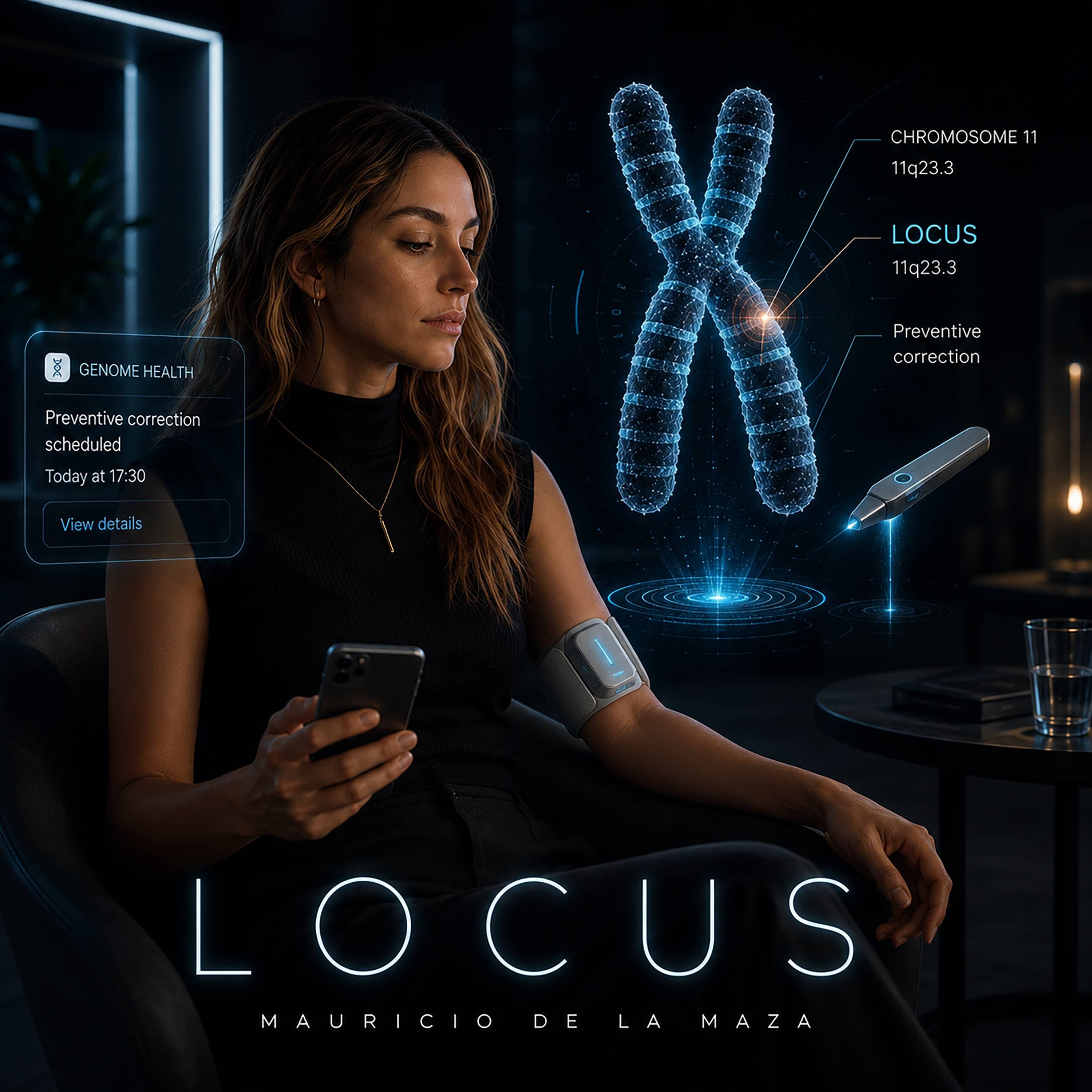 Locus — portada del álbum de Mauricio de la Maza