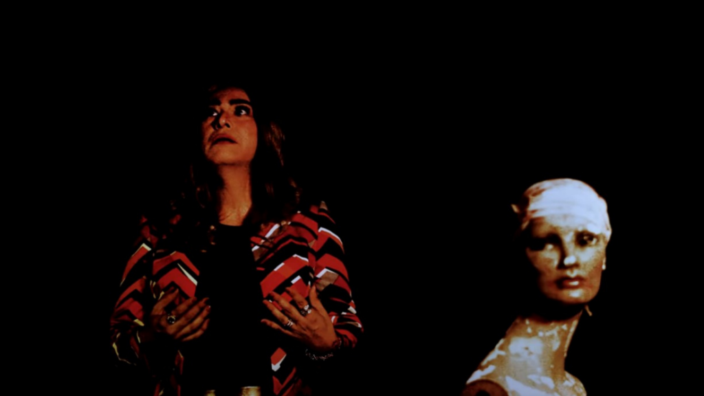 Maniquí en escena