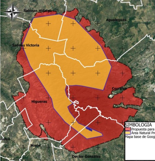 Mapa del ANP Actual
